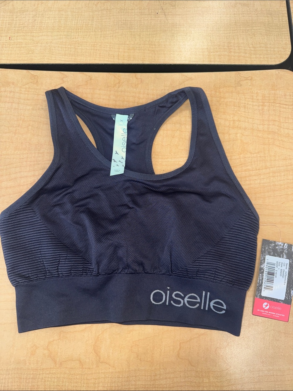 NWT oiselle Seamless Racerback Sports Bra